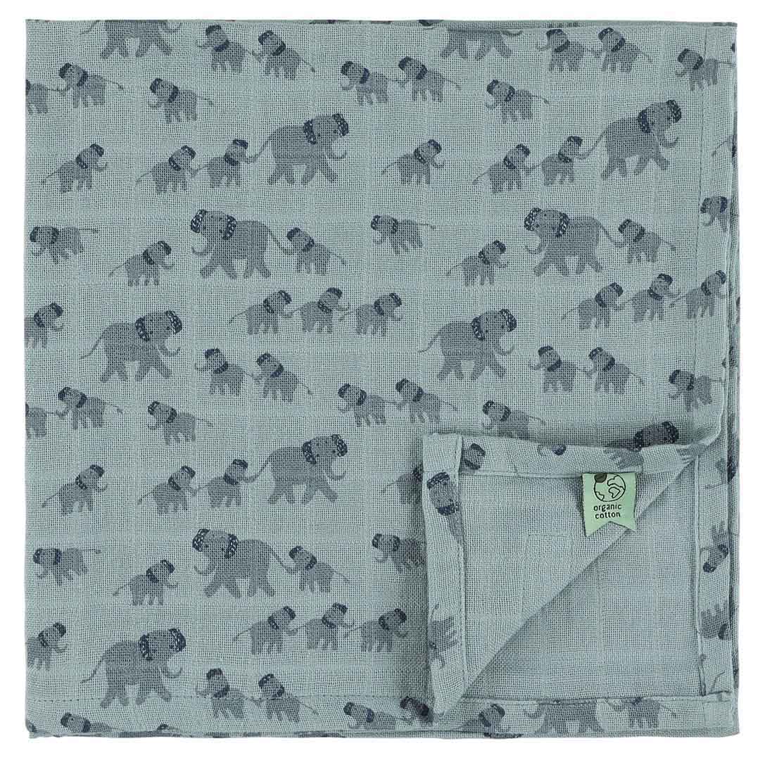 Mulltücher 3-pack mix | 55x55cm - Enchanting Elephant